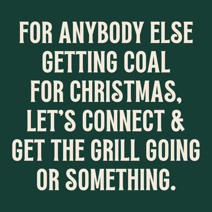 Anybody Else Getting Coal Cocktail Napkins 20CT