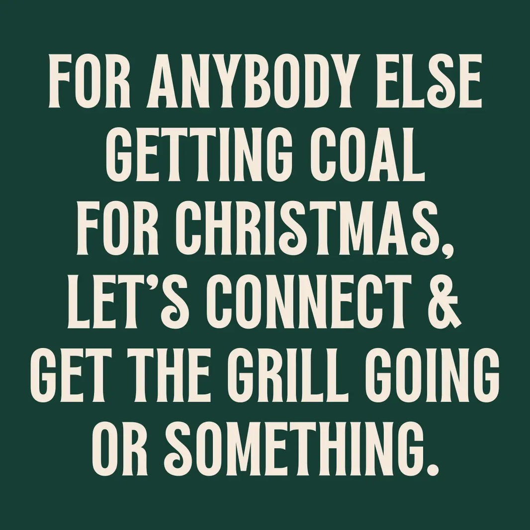 Anybody Else Getting Coal Cocktail Napkins 20CT
