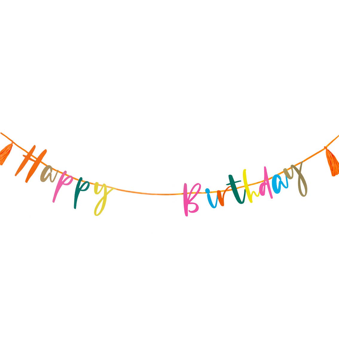 Customizable Age Birthday Garland | Happy Birthday Banner |