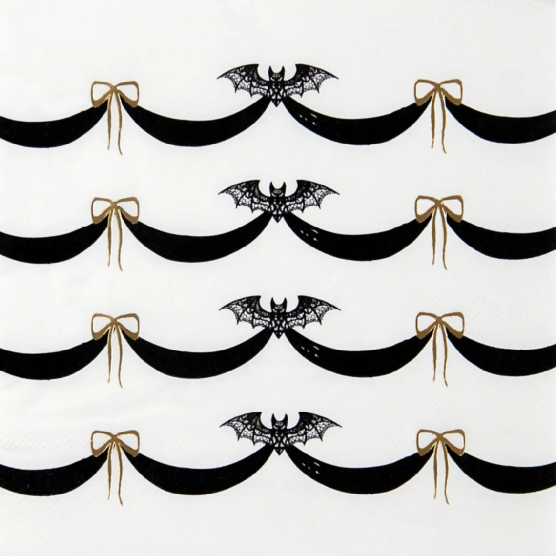 Elegant Halloween Dinner Napkins 20CT