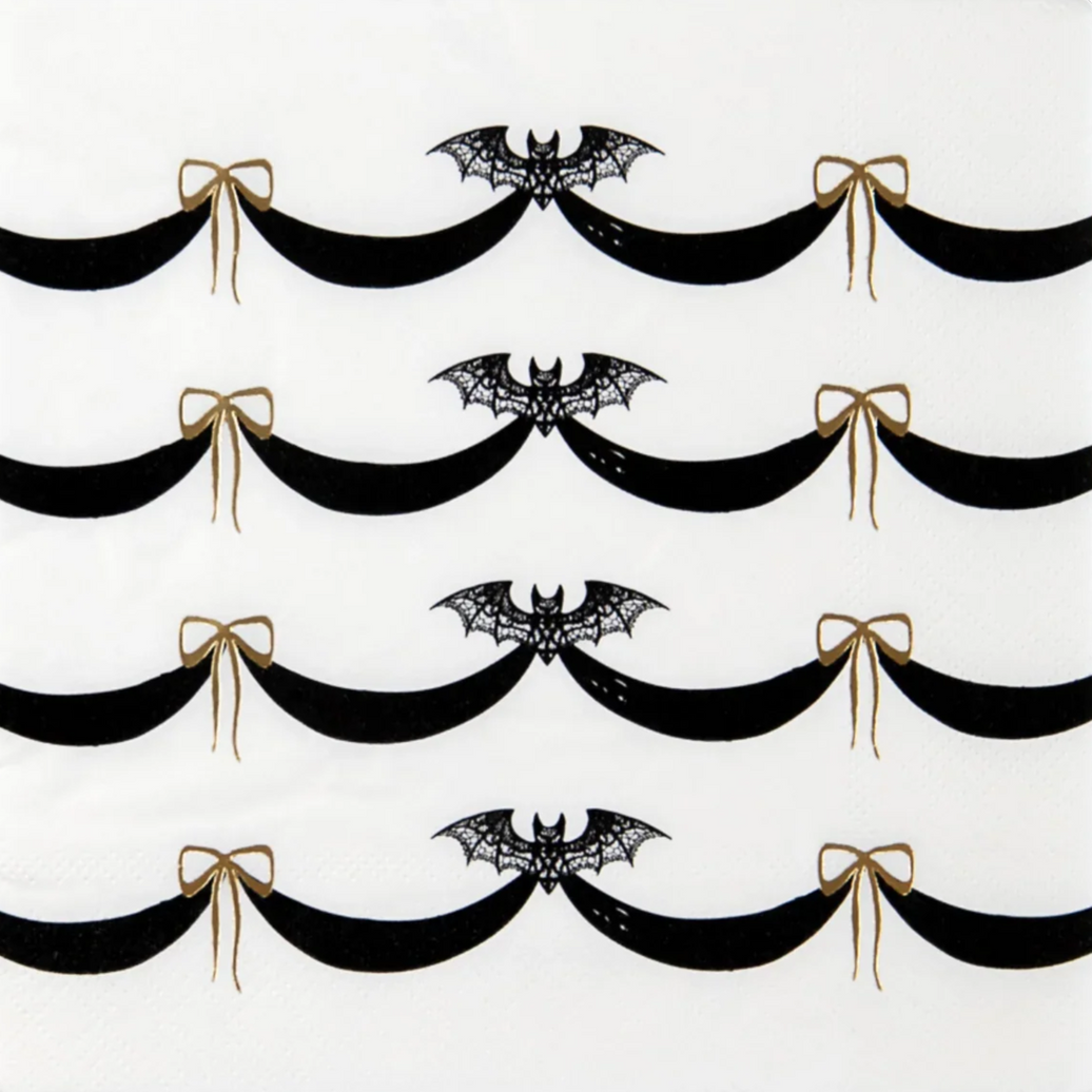 Elegant Halloween Dinner Napkins 20CT