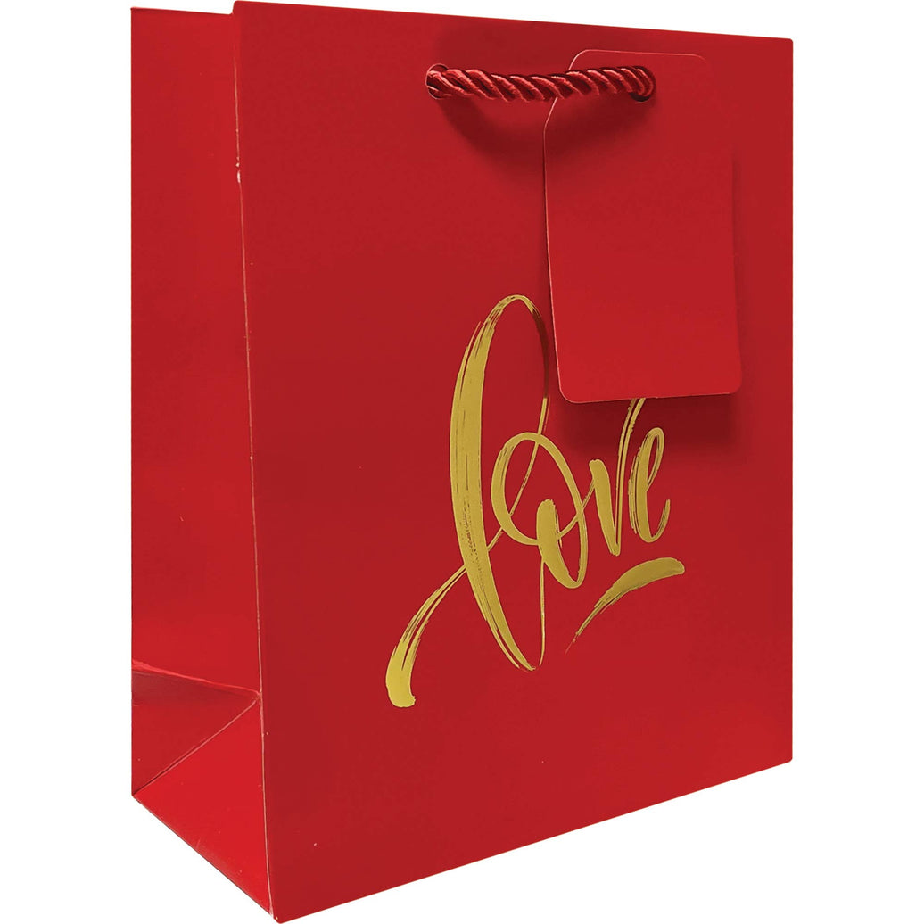 Love Script Small Gift Bag