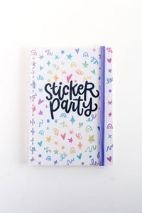 Sticker Party Album – Rainbow Reusable Sticker Book