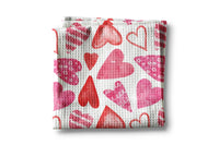 Valentine Heart XOXO Galentine Kitchen Towel
