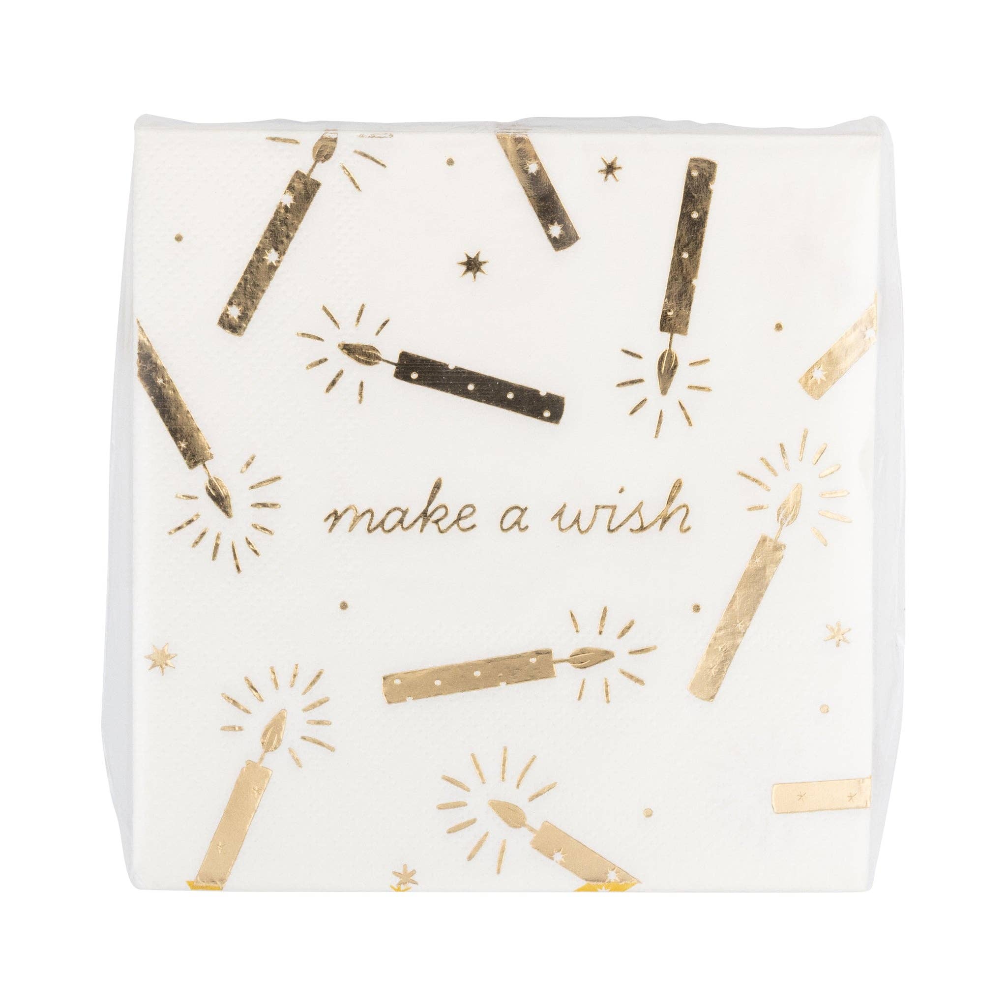 Make a Wish Candles Cocktail Napkins - 18CT