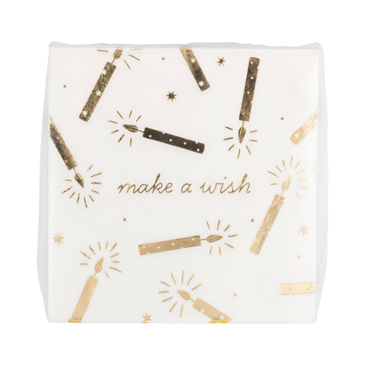 Make a Wish Candles Cocktail Napkins - 18CT