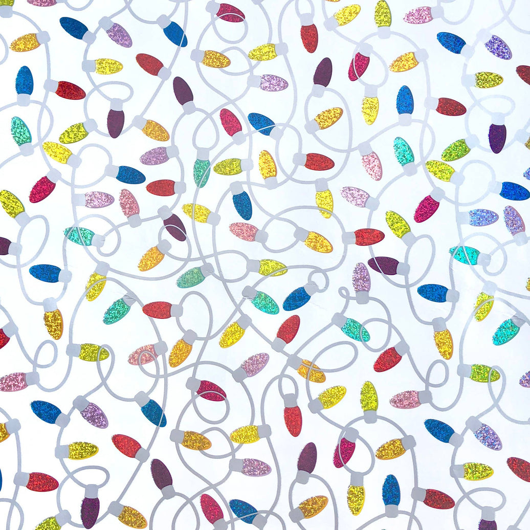 Christmas Lights Gift Wrap Jumbo Roll