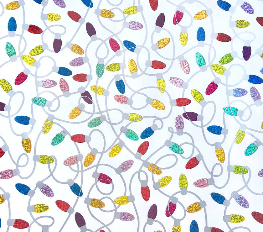 Christmas Lights Gift Wrap Jumbo Roll