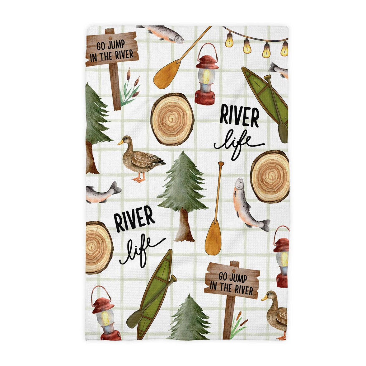 River Life Tea Towel