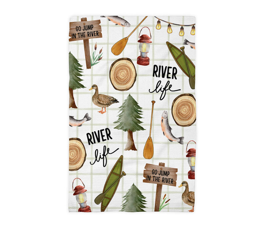 River Life Tea Towel