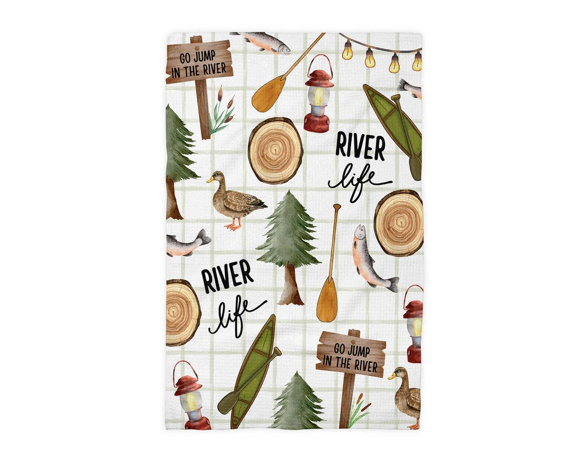 River Life Tea Towel