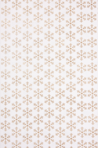 Gold Snowflakes Wrapping Paper