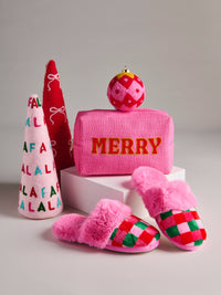 Mara Pink 'Merry' Zip Pouch