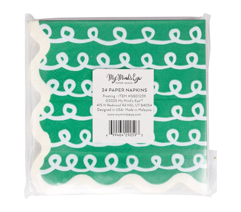 Frosting Cocktail Napkin Set - 24CT