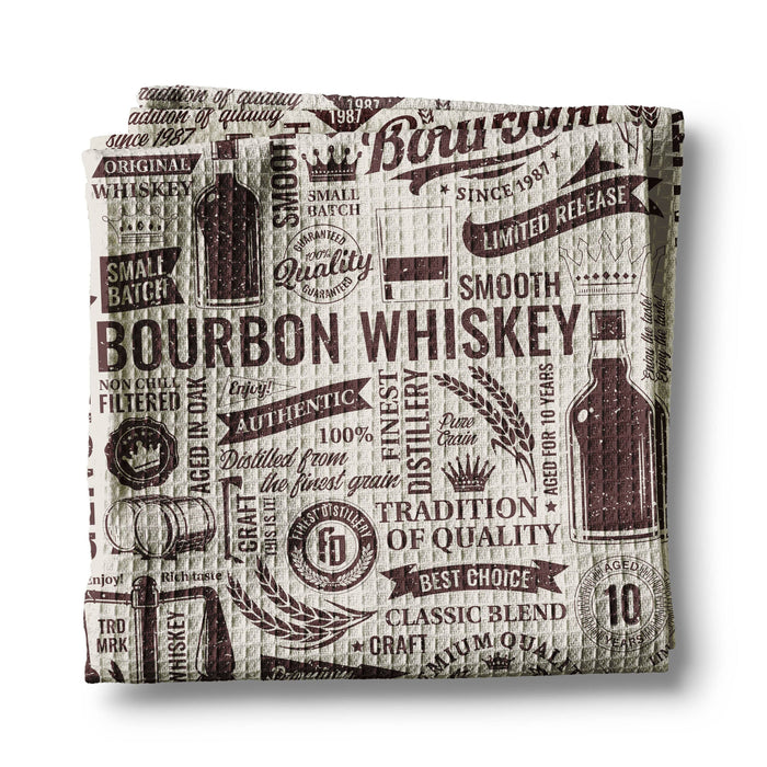 Vintage Liquor Whiskey Beer Bar/ Kitchen Towel