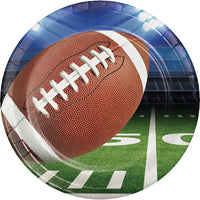Football Party Dinner Plates 8CT
