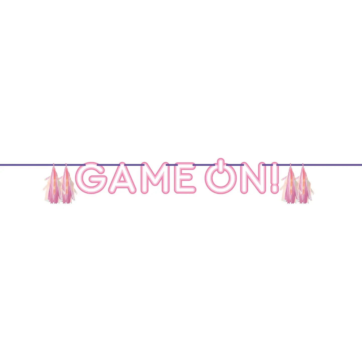 Gamer Girl Game On Banner