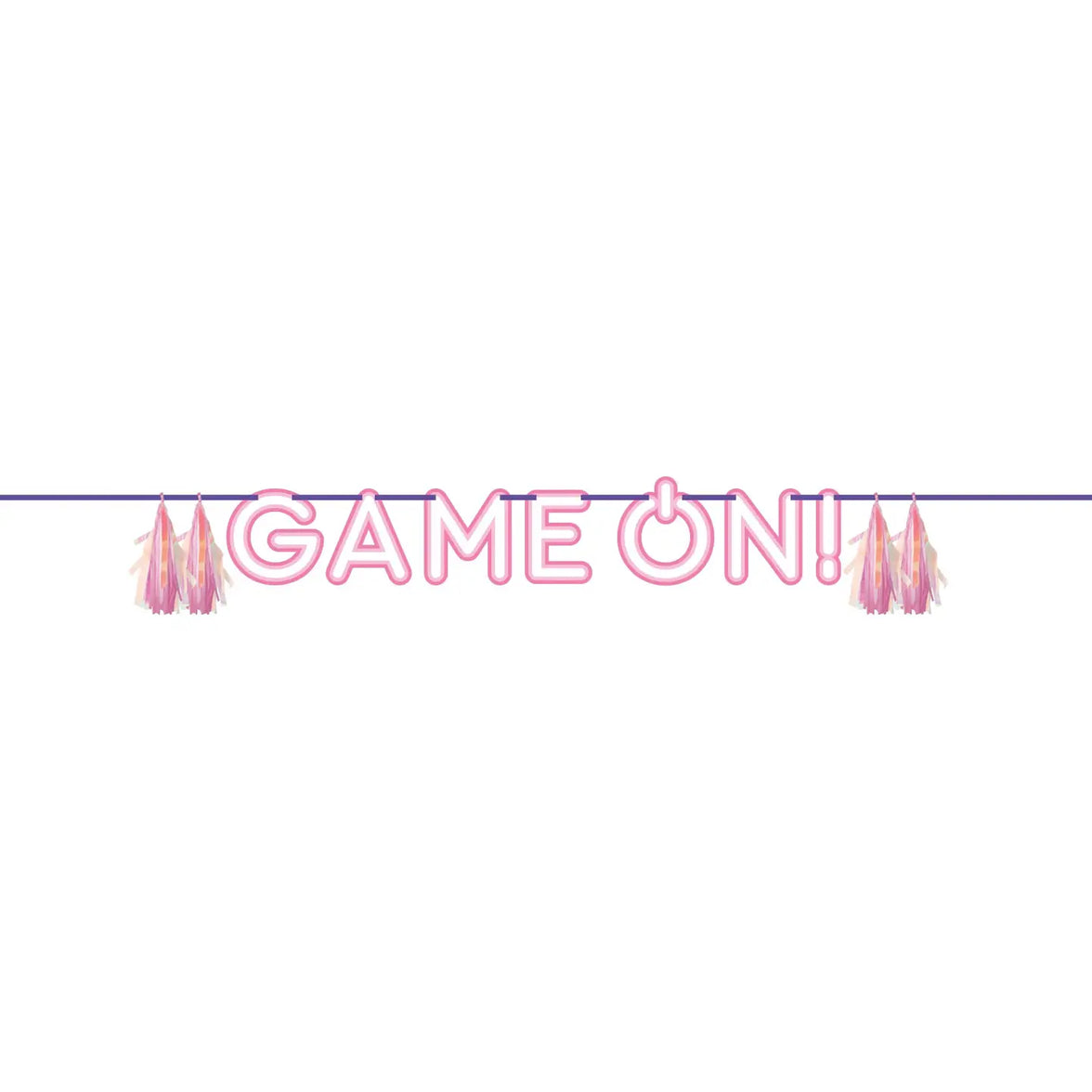 Gamer Girl Game On Banner