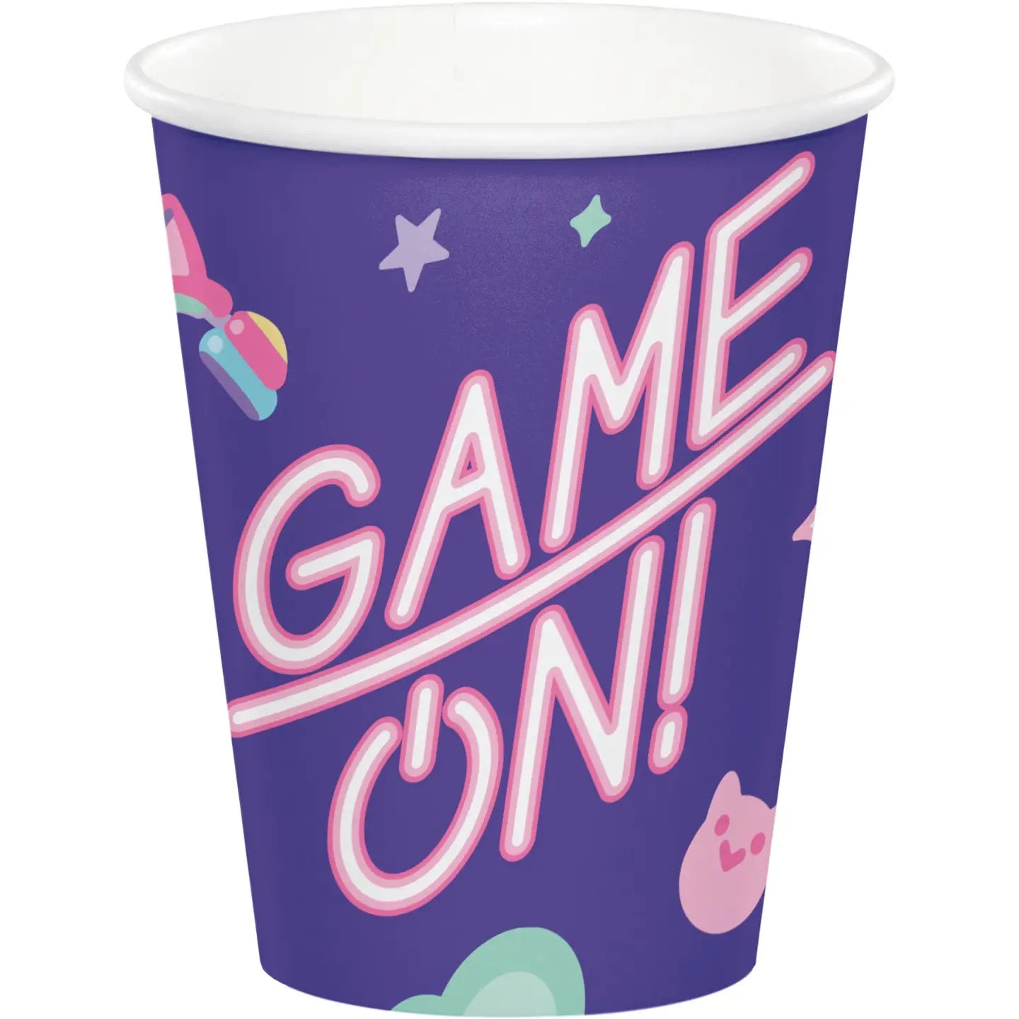 Gamer Girl Paper Cups 8CT