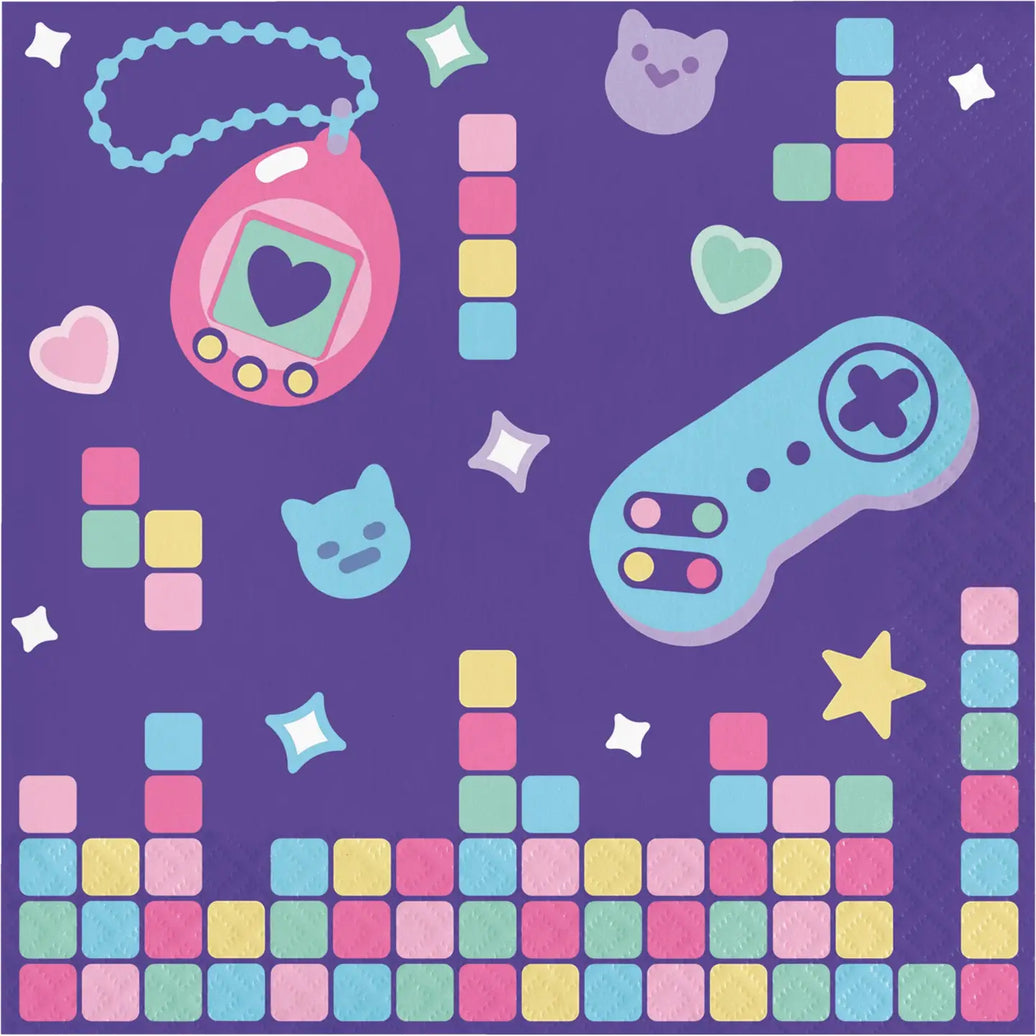 Gamer Girl Luncheon Napkins 16CT