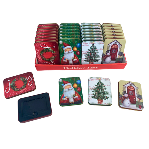 Christmas Gift Card Tin