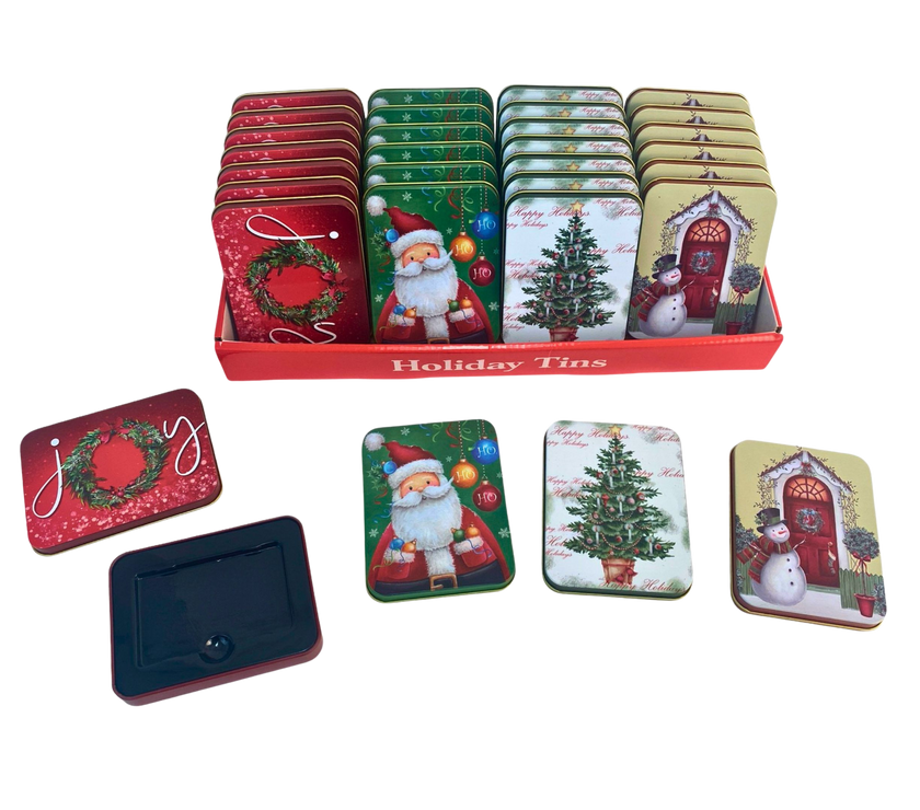 Christmas Gift Card Tin