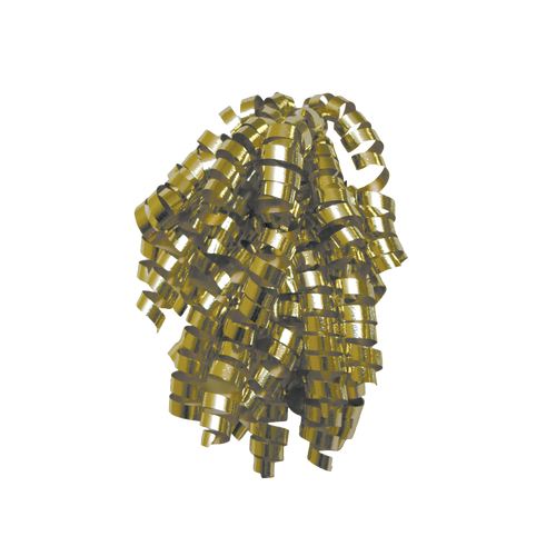 Gold Curly Ribbon