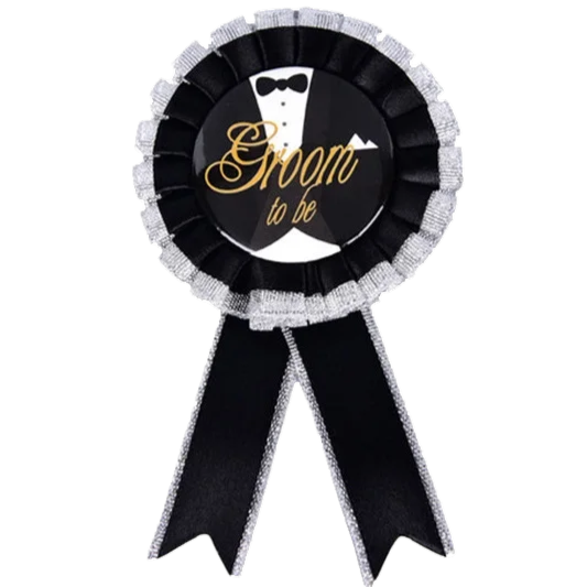 Groom To Be Button