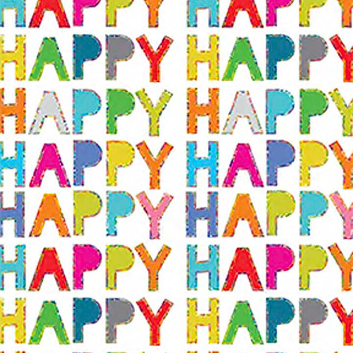 Happy Happy Wrapping Paper