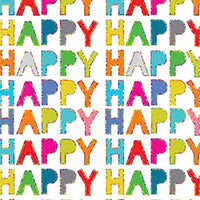 Happy Happy Wrapping Paper
