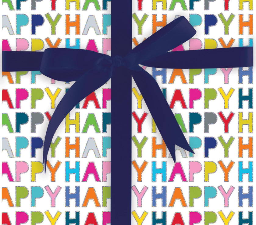 Happy Happy Wrapping Paper