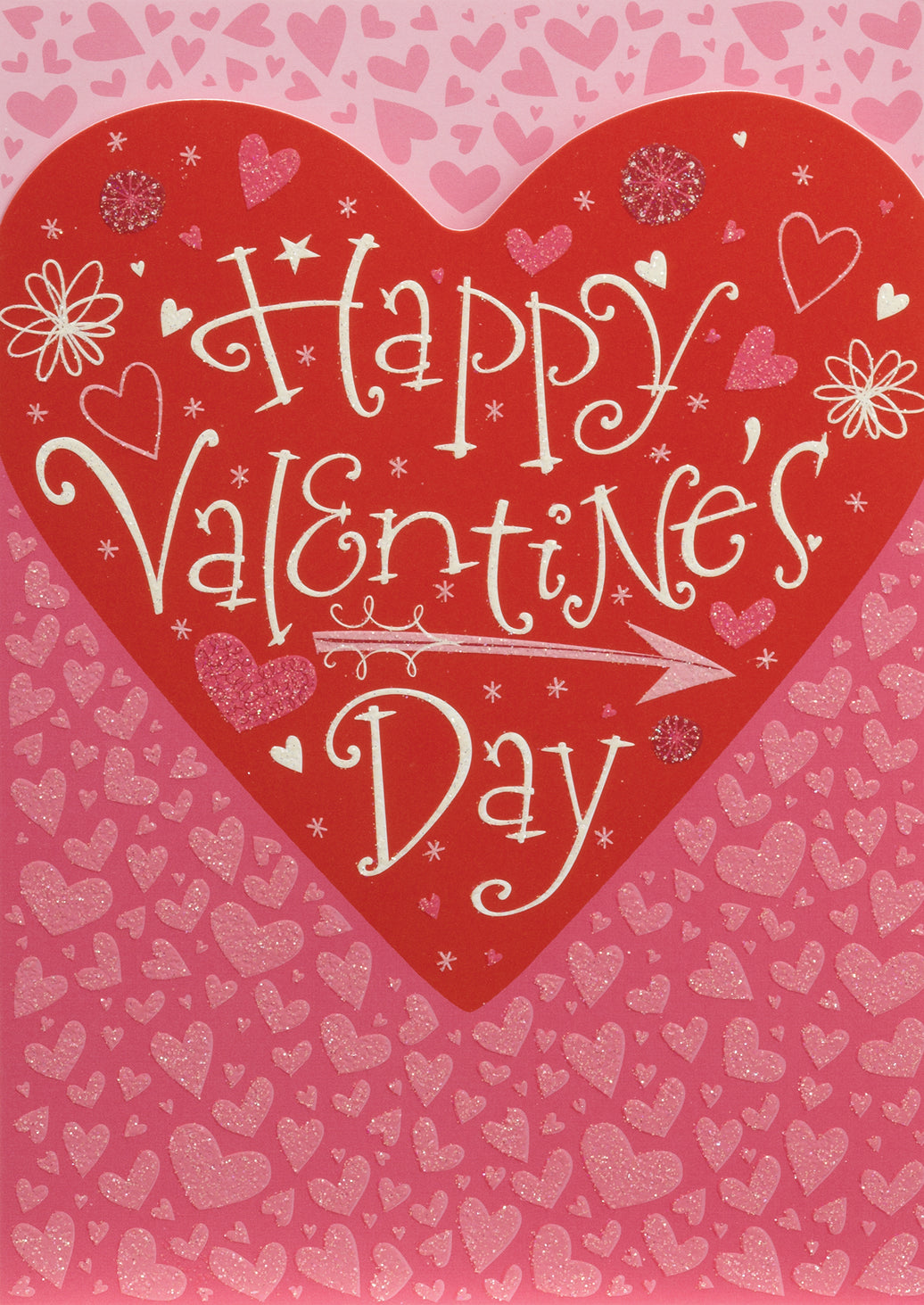 Heart With Arrow Valentine Card