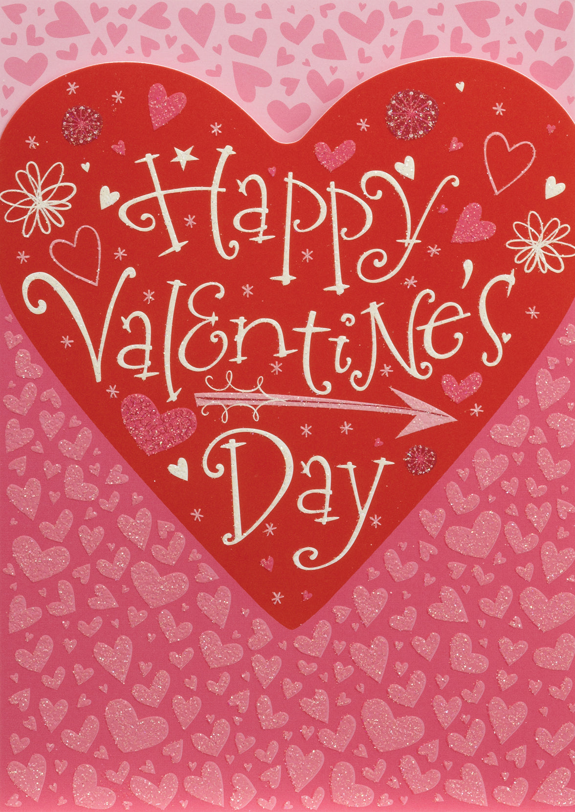 Heart With Arrow Valentine Card