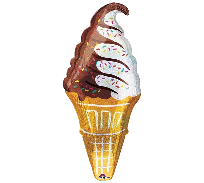 41" Ice Cream Cone Balloon