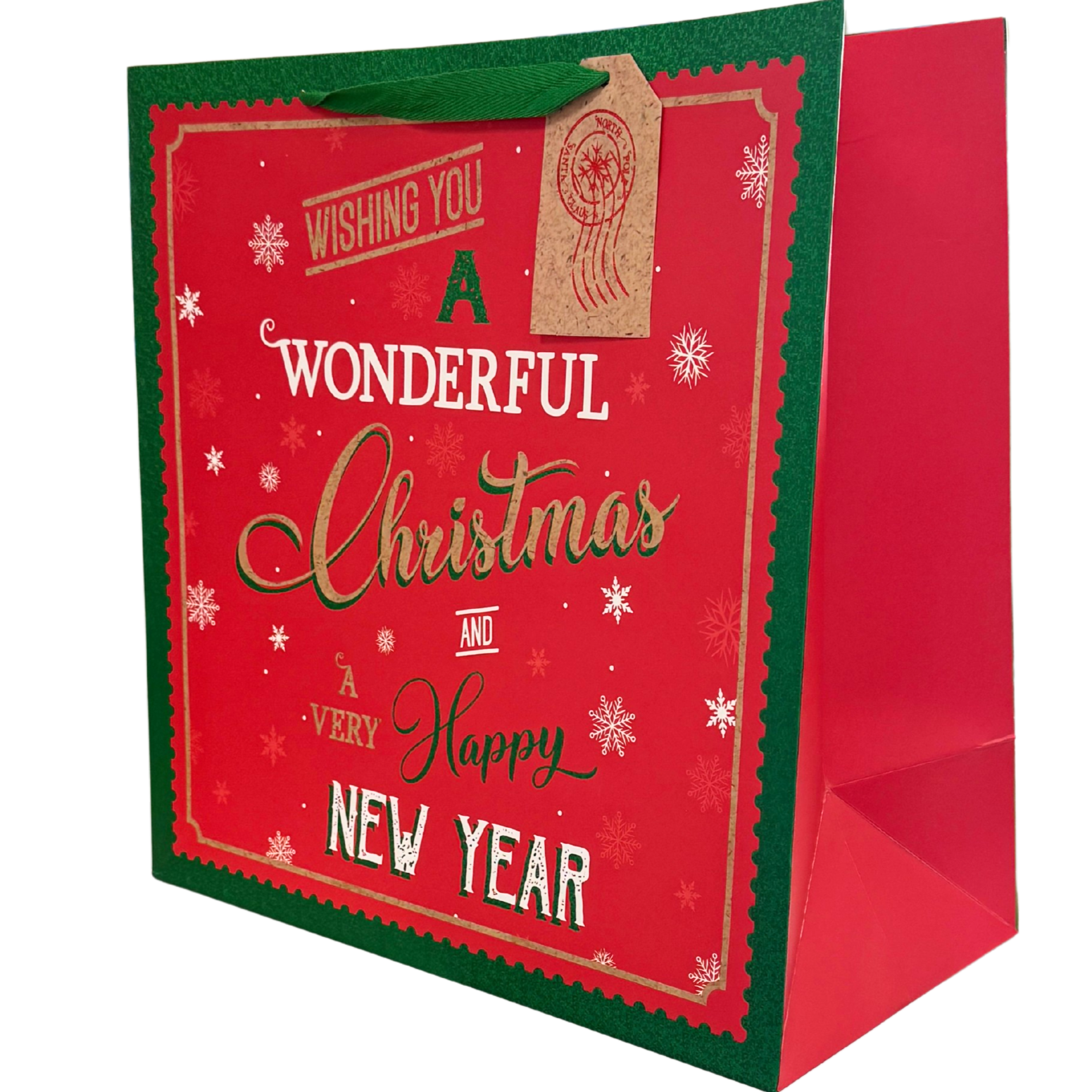 Christmas Jumbo Postage Gift Bag