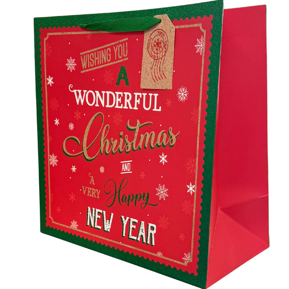 Christmas Jumbo Postage Gift Bag