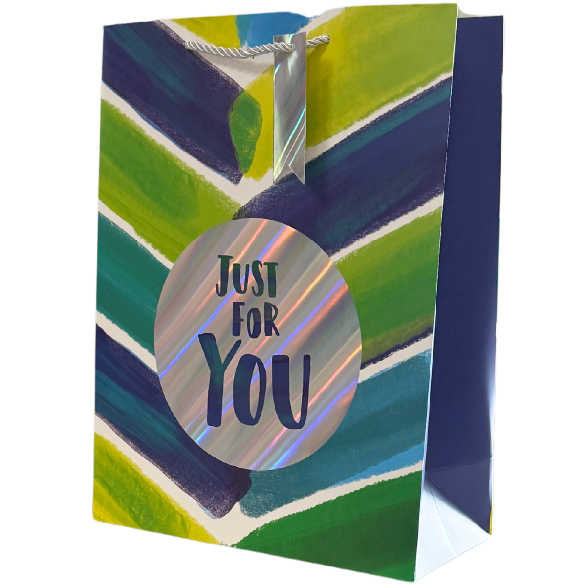 Just For You Iridescent Large Gift Bag