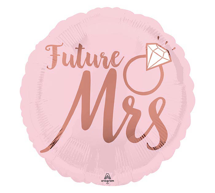 Future Mrs 17" Mylar Balloon