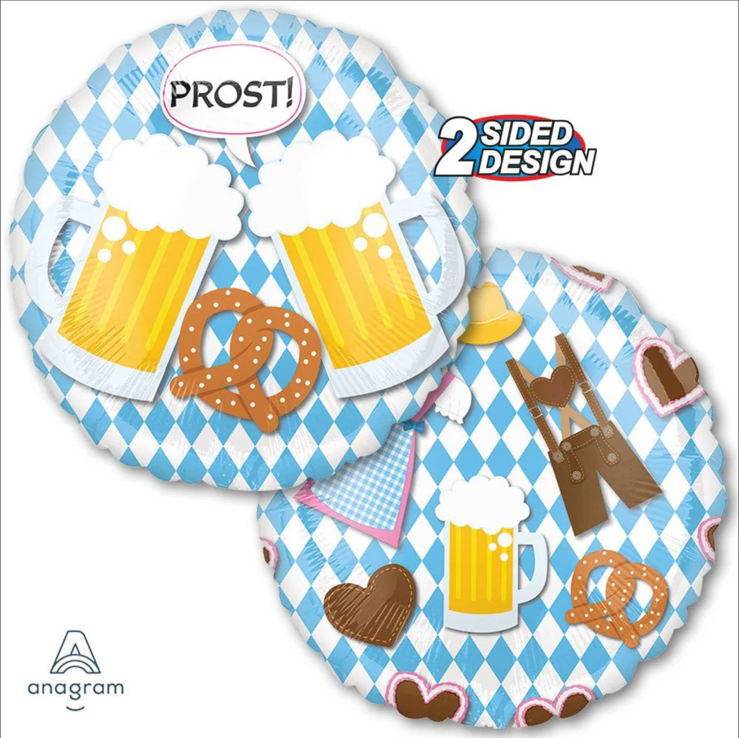 18" Oktoberfest Foil Balloon