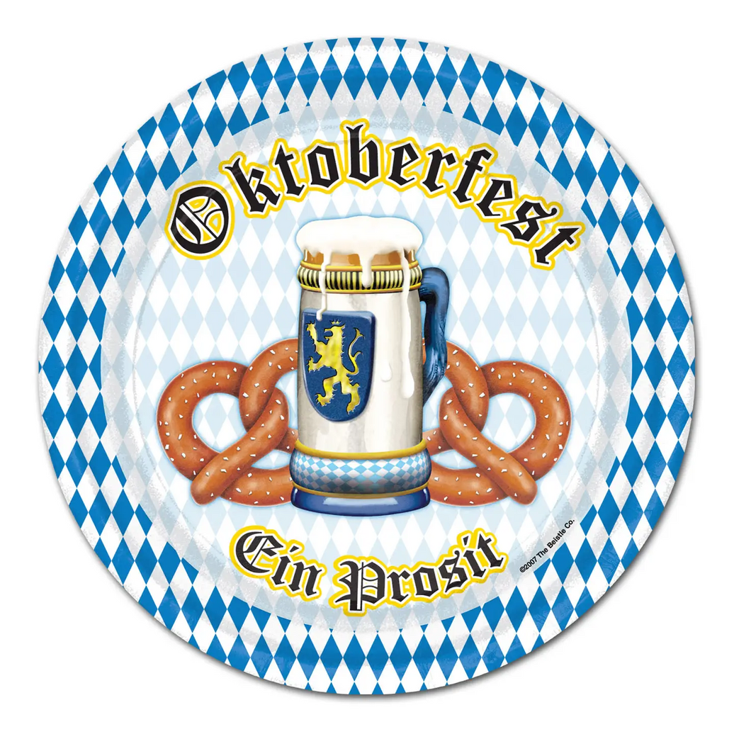 Oktoberfest 9" Plates 8CT