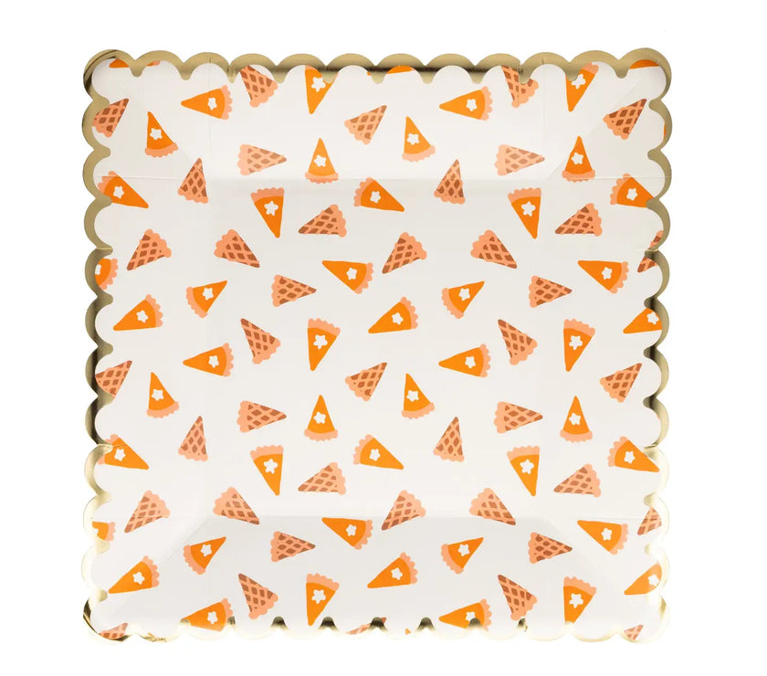 Scatter Pie Dessert Paper Plates 8CT