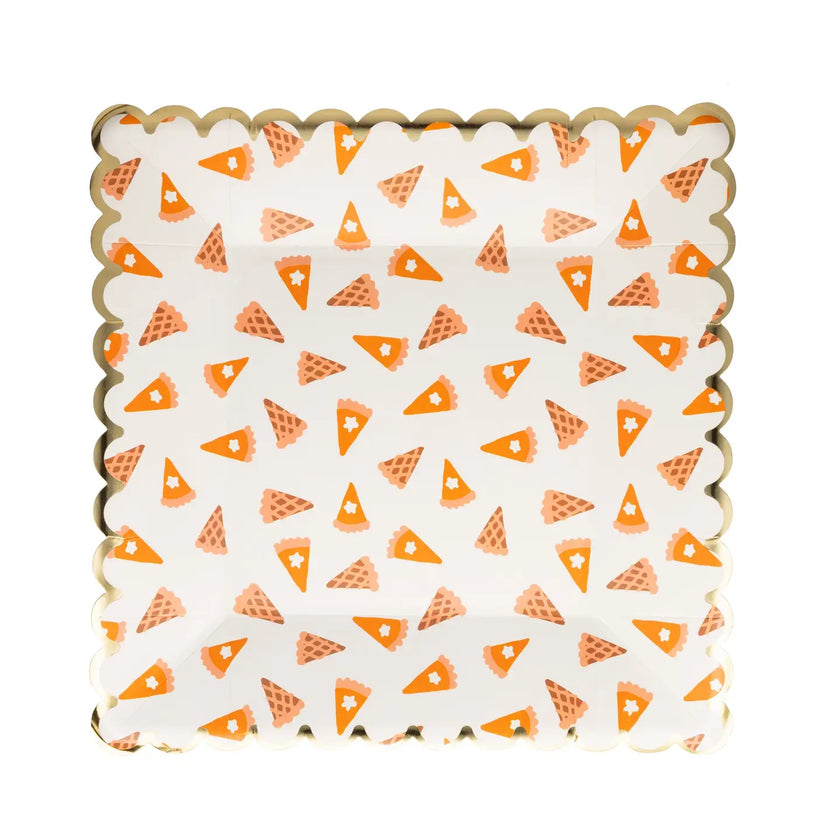 Scatter Pie Dessert Paper Plates 8CT