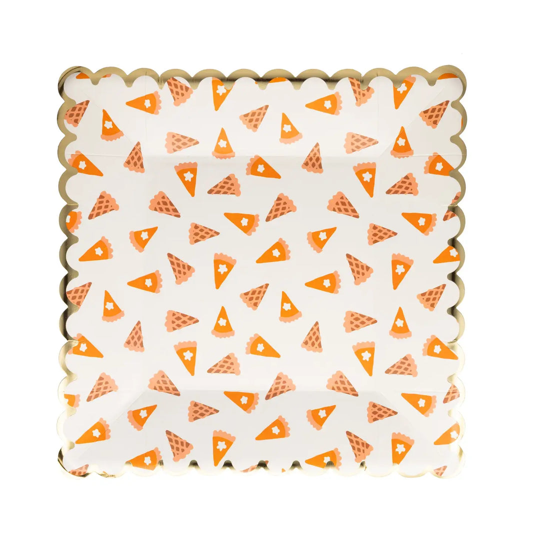 Scatter Pie Dessert Paper Plates 8CT