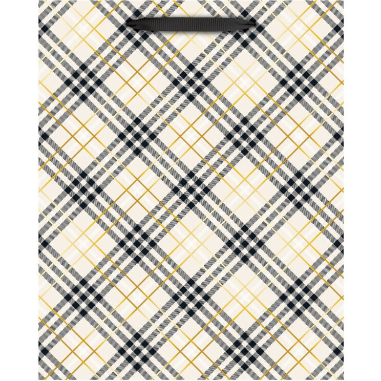 Luxe Lodge - Plaid Large Gift Bag