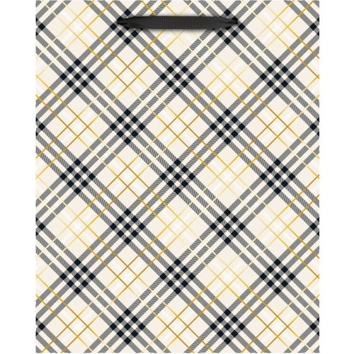 Luxe Lodge - Plaid Large Gift Bag
