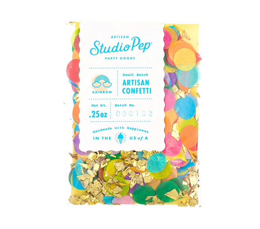 Rainbow Artisan Confetti