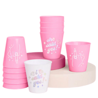 She Said Yes! Shots - 12 matte 2 oz shot glasses