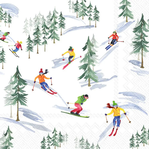 Down the Slope Luncheon Napkins 20CT