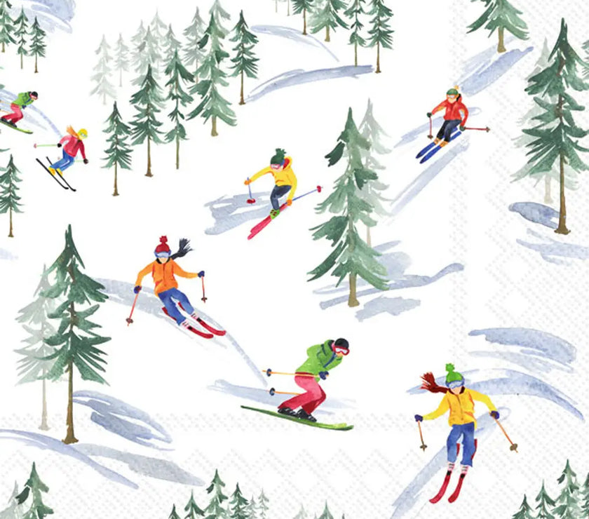Down the Slope Luncheon Napkins 20CT