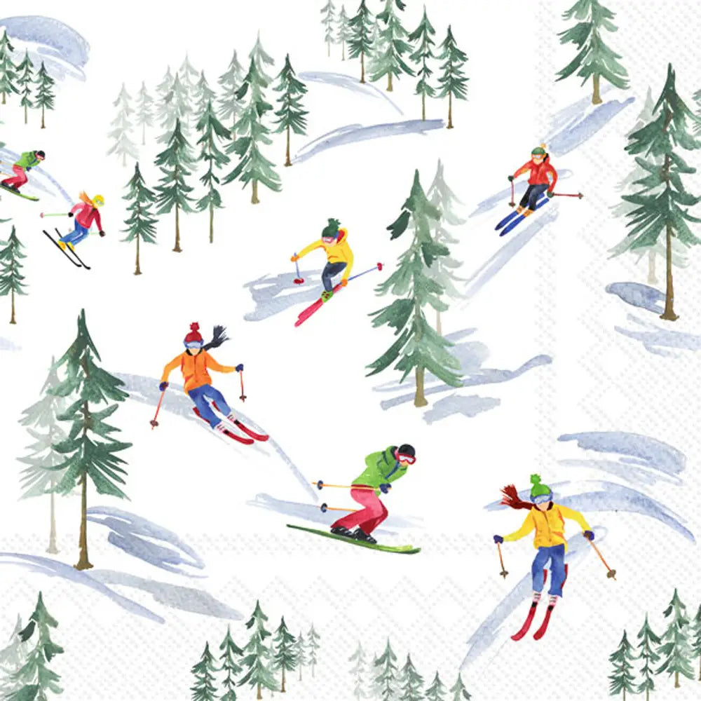 Down the Slope Luncheon Napkins 20CT